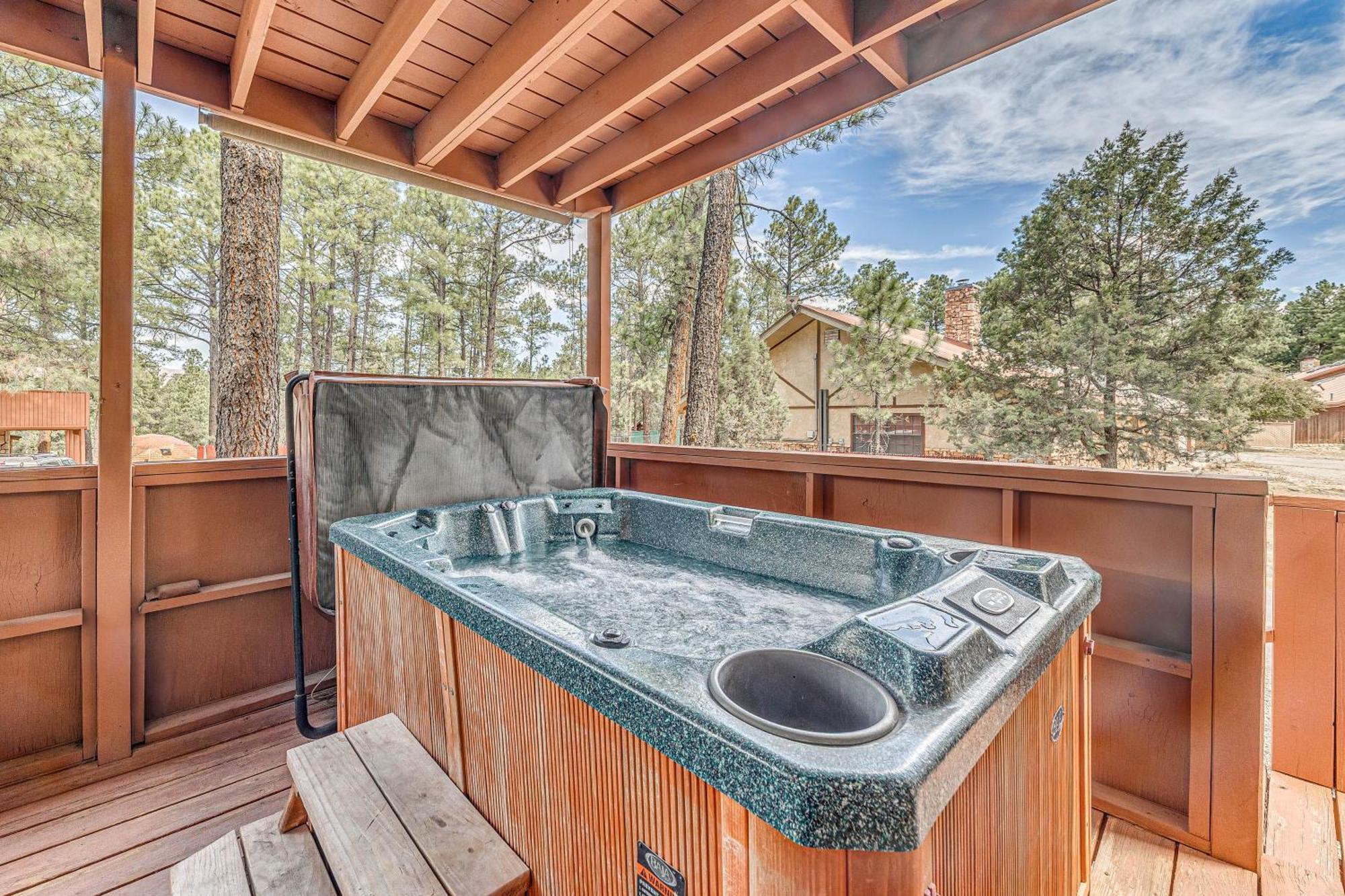 Condo With Hot Tub About 4 Miles To Ruidoso Winter Park! Extérieur photo